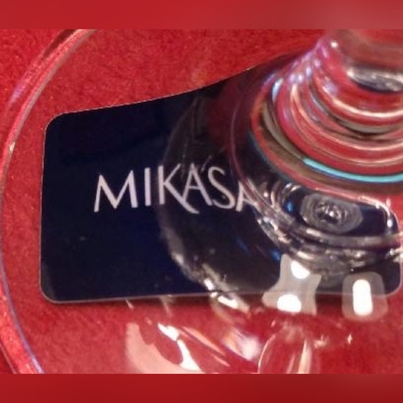 Mikasa-New-Julie Crystal Champagne Flutes - Picture 4 of 5